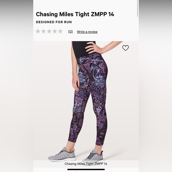 Lululemon run pant. Size 12 - Picture 3 of 6